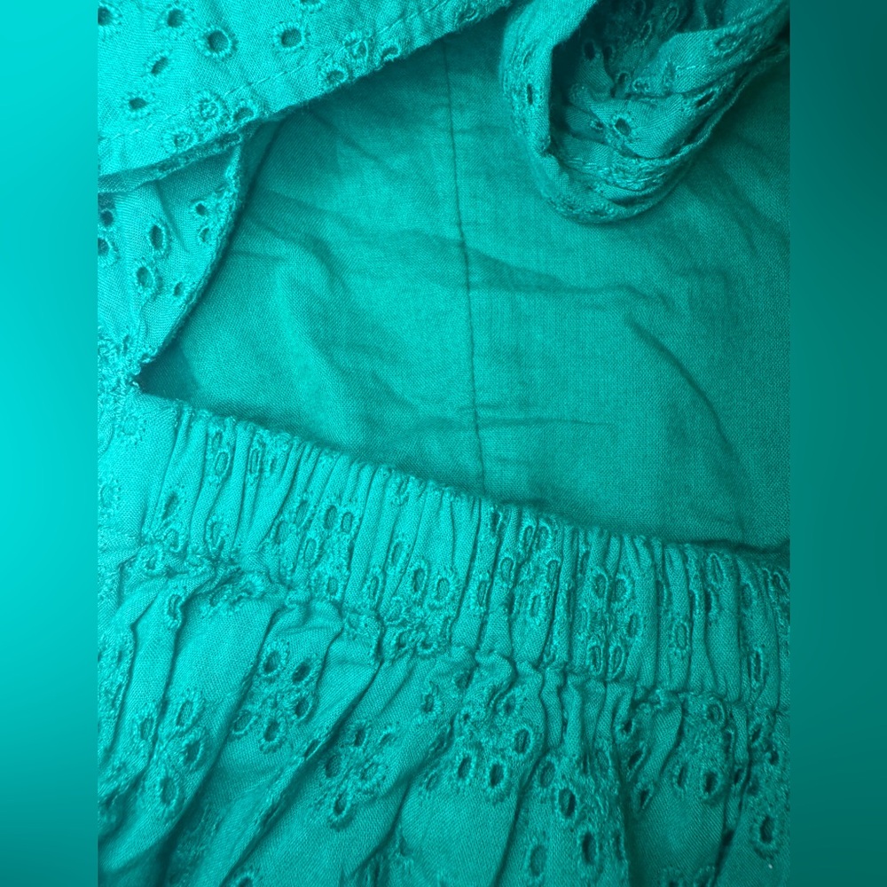 NWT The Drop Tulsi ruffle sleeve eyelet maxi dress. - Picture 10 of 15
